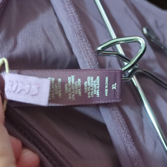 NWT SKIMS Mesh High Waisted Bikini Brief XL Plum - Picture 5 of 5